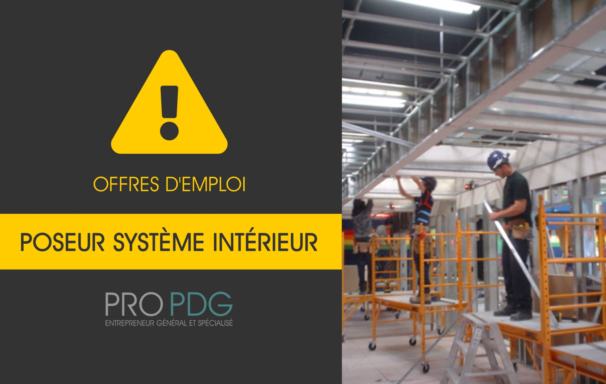 Poseur de systèmes d'intérieur